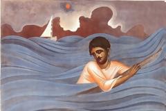 Τούτη την ἀφοβιὰ τη δίνει ὁ Κύριος ἅμα ταπεινωθεῖ ὁ ἄνθρωπος.