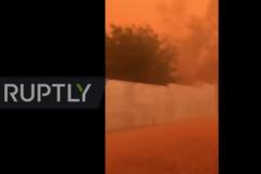 Νίγηρας: Εκπληκτικό θέαμα - Γιατί ο ουρανός έγινε κατακόκκινος