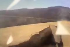 Γέφυρα κατέρρευσε δευτερόλεπτα αφότου πέρασε από πάνω της φορτηγό