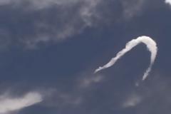 Εικόνες - βίντεο από τον ουρανό της Κρήτης -σπάνιο σύννεφο «Horseshoe cloud»