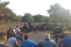 Συνάντηση Θ. Μωραΐτη με τα μέλη του Συλλόγου ελαιοπαραγωγών Αιτωλικού