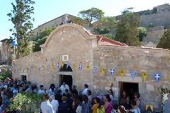 Ο Ναός του Αγ.Παντελεήμονα στην Σπιναλόγκα