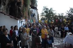 Ο Εσπερινός στην Ιερά Μονή Παναγίας Φανερωμένης στο Βαλτί Αστακού