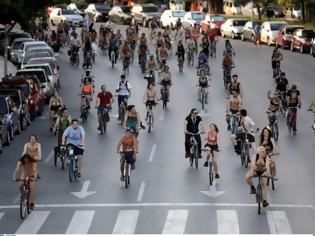Φωτογραφία για Γυμνή Ποδηλατοδρομία το απόγευμα στη Θεσσαλονίκη
