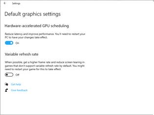 Φωτογραφία για Hardware Accelerated GPU Scheduling:στα Windows 10