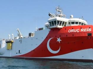 Φωτογραφία για EKTAKTO: Έτοιμο προς απόπλου το Oruc Reis – Δύο τουρκικές φρεγάτες το προσέγγισαν ως συνοδά πλοία