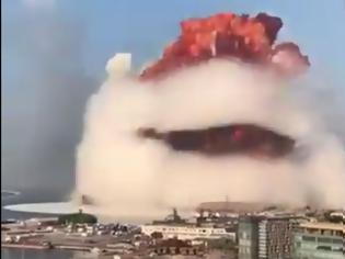 Φωτογραφία για ΠΡΙΝ ΛΙΓΟ...Ισχυρότατη έκρηξη συγκλόνισε τη Βηρυτό του Λιβάνου