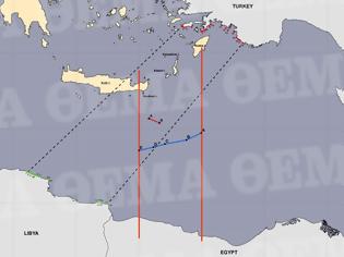 Φωτογραφία για Συμφωνία Ελλάδας - Αιγύπτου: Αυτός είναι ο χάρτης οριοθέτησης ΑΟΖ μεταξύ των δύο χωρών