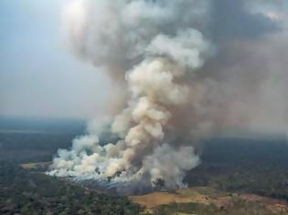 Φωτογραφία για Πυρκαγιές στον Αμαζόνιο: Τεράστια καταστροφή