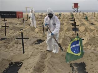 Φωτογραφία για Κορωνοϊός - Βραζιλία: 1.204 θάνατοι και πάνω από 45.000 κρούσματα το τελευταίο 24ωρο