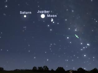 Φωτογραφία για Σελήνη, Κρόνος, Δίας και τηλεσκόπιο Hubble απόψε στον νυχτερινό ουρανό