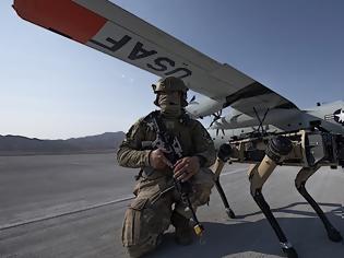 Φωτογραφία για Η Πολεμική Αεροπορία των ΗΠΑ εκπαιδεύεται τώρα με σκύλους ρομπότ