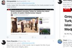 Βολές Ελλήνων χρηστών του Twitter κατά ρεπορτάζ του CNN για επίσκεψη Σακελλαροπούλου στο Καστελόριζο