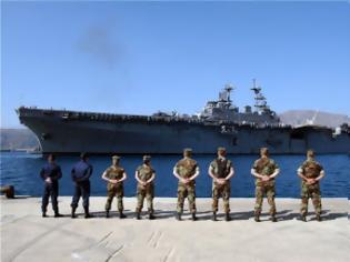 Φωτογραφία για Τον μόνιμο ελλιμενισμό του USS Hershel «Woody» Williams στη βάση της Σούδας ανακοίνωσε ο Μάικ Πομπέο