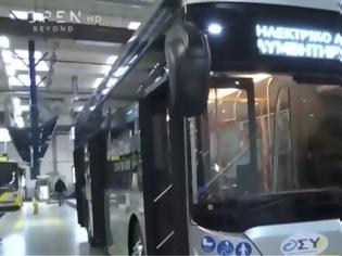 Φωτογραφία για Ηλεκτρικό λεωφορείο στους δρόμους της Αθήνας