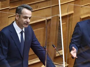 Φωτογραφία για Βουλή : Ο Μητσοτάκης ενημερώνει το Κοινοβούλιο για την επιδημιολογική κατάσταση