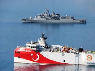 Φωτογραφία για Τουρκία: Αποστολή 45.000 ωρών για την προστασία του Oruc Reis ολοκλήρωσε το πολεμικό ναυτικό