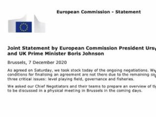 Φωτογραφία για Brexit : Νέο αδιέξοδο – Στις Βρυξέλλες σπεύδει ο Τζόνσον