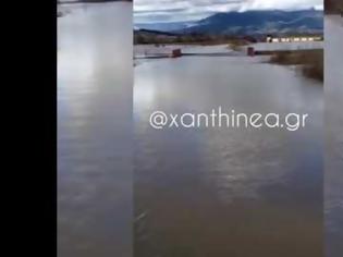 Φωτογραφία για Βίντεο: Πλημμύρισε ο κάμπος της Ξάνθης