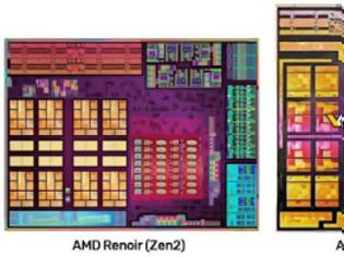 Φωτογραφία για AMD Ryzen 5000 'Cezanne' μέσα από die renders