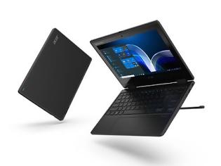 Φωτογραφία για Acer TravelMate Spin B3: Νέο ανθεκτικό laptop ιδανικό για σχολική χρήση