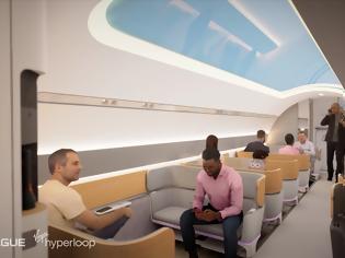 Φωτογραφία για Η Virgin Hyperloop παρουσιάζει νέα σχεδίαση και εμπειρία επιβατών.