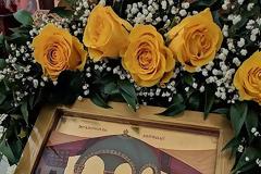 Στήν ὥρα τῆς χαρᾶς ὁ Συμεών προ­­φητεύει τήν ὀδύνη.