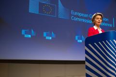 Φον ντερ Λάιεν: 728 εκατ. ευρώ άντλησε σήμερα η Ελλάδα από το SURE