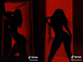 Φωτογραφία για TikTok Silhouette Challenge: Σάλος με το σέξι trend -vid