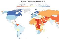 Economist :Μόλις το 8,4% του παγκόσμιου πληθυσμού ζει πλέον σε πλήρη Δημοκρατία λόγω των μέτρων! – Η θέση της Ελλάδας