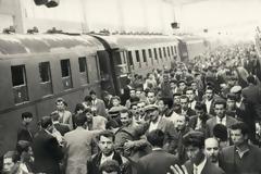 Σιδηροδρομικός Σταθμός του Μονάχου – Γραμμή 11 – 1960.