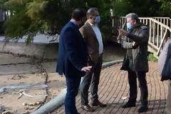 Aποκατάσταση των ζημιών και φύλαξη του Πάρκου Σιδηροδρόμων.