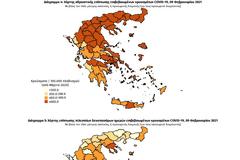 «Εκρηξη» στην Αττική με 736 κρούσματα. Τριψήφιος αριθμός σε κέντρο, Πειραιά και βόρεια προάστια