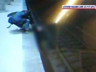 Φωτογραφία για Ρουμανία: Μια νεαρή γυναίκα πήδηξε στις γραμμές του μετρό στο σταθμό Dristor. Σώθηκε εγκαίρως από περαστικούς! Βίντεο!