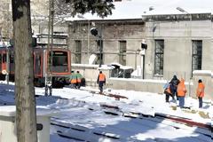 Προβλήματα στα Μέσα Μαζικής Μεταφοράς λόγω της χιονόπτωσης.