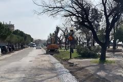 Βόλος: Αντιδράσεις για κάλυψη γραμμών  του τρένου με τα έργα  ανάπλασης της οδού Πλαστήρα στον Άναυρο.
