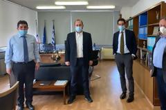 Συνάντηση εργασίας στον ΟΣΕ για τον Σιδηροδρομικό Σταθμό Σκύδρας.