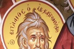 Τη Θ' του αυτού μηνός, μνήμη του Οσίου Πατρός ημών Βιταλίου του εκ Καστρονουόβο της Σικελίας.