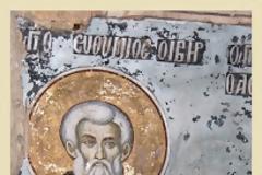 Άγιος Ευθύμιος, κτήτορας της μονής Ιβήρων (†1028) / Saint Euthymios, founder of Iviron monastery (†1028)