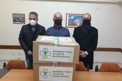 Αποστολή βοήθειας από τον Φαρμακευτικό Σύλλογο Δωδεκανήσου στους σεισμόπληκτους