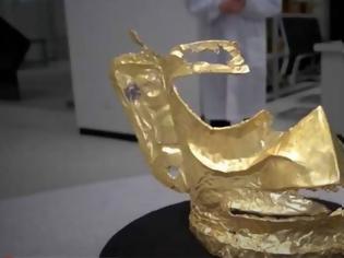 Φωτογραφία για Κίνα : Αρχαιολόγοι ανακάλυψαν χρυσή μάσκα 3.000 ετών