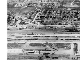 Φωτογραφία για Η περιοχή των σιδηροδρομικών σταθμών 80 χρόνια πριν (1941).