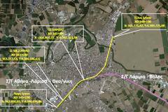 Δημοπρατείται η τοποθέτηση 9,5 χλμ ηχοπετασμάτων κατά μήκος των γραμμών του ΟΣΕ στη Λάρισα.