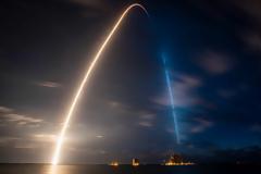 Ο πύραυλος της SpaceX έφτασε στον Διεθνή Διαστημικό Σταθμό