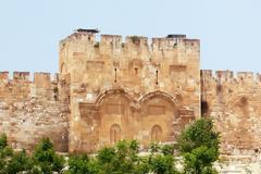 H Χρυσή Πύλη-Από αυτή πέρασε ο Χριστός πάνω στο γαϊδουράκι κατά την είσοδό του στα Ιεροσόλυμα