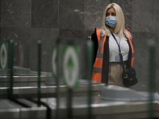 Φωτογραφία για Καταγγελίες για ελλιπή τήρηση των πρωτοκόλλων προστασίας από εργαζομένους του μετρό.