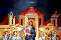 Η ιερουργία της ψηλάφησης και της Θείας Ευχαριστίας.