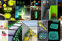 DIY Ιδέες-Κατασκευές με χρώματα που φωσφορίζουν στο σκοτάδι