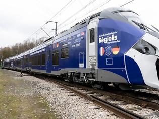 Φωτογραφία για Το πρώτο διασυνοριακό τρένο Γαλλίας-Γερμανίας της Alstom ξεκινά δοκιμές πιστοποίησης και έγκρισης