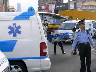 Φωτογραφία για Κίνα: Εννέα νεκροί σε δυστύχημα με τρένο,